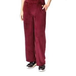 Michael Kors Deep Maroon Velour Pants